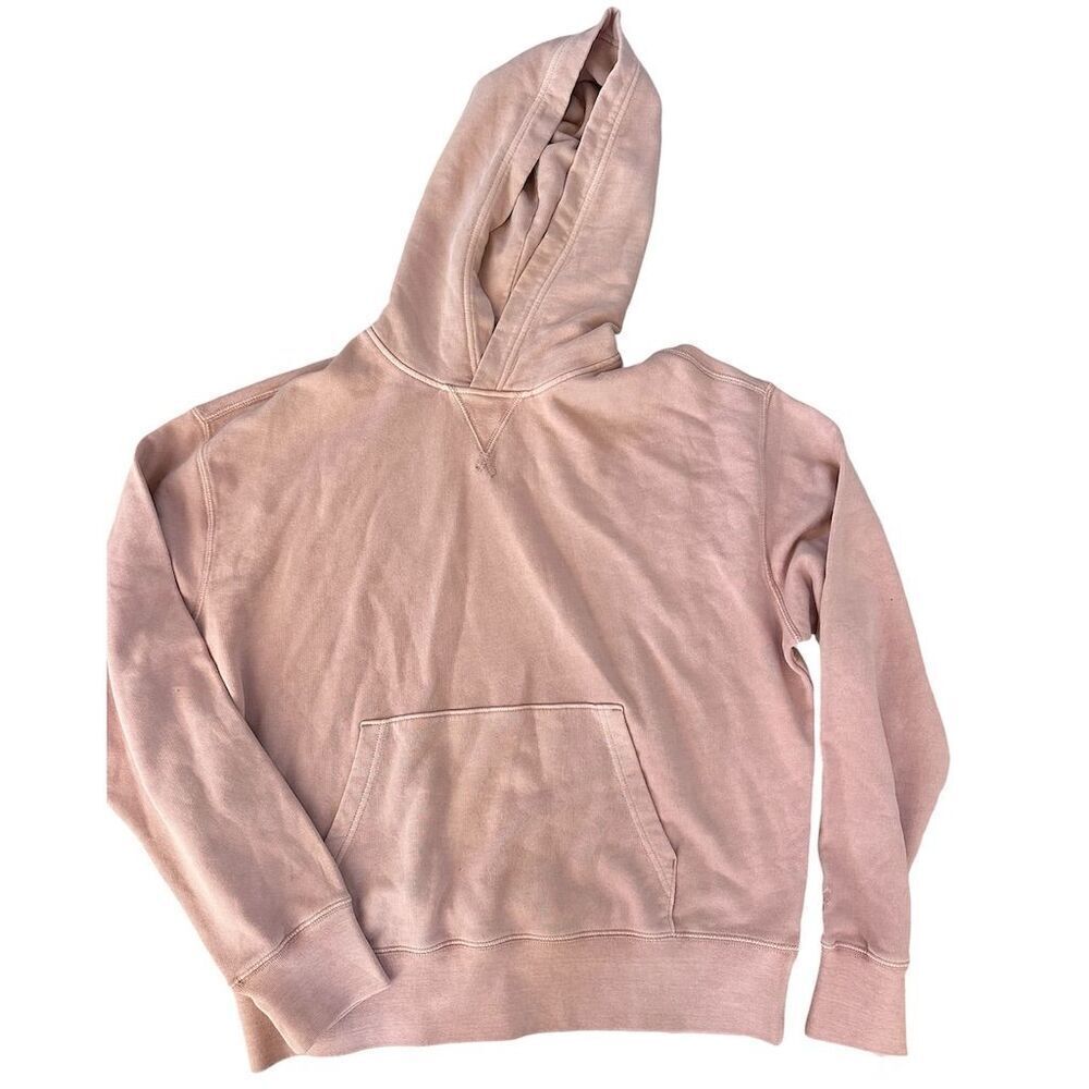 American Eagle blush pink Hooded Pullover M Casual relaxed fit NWOT pastels soft